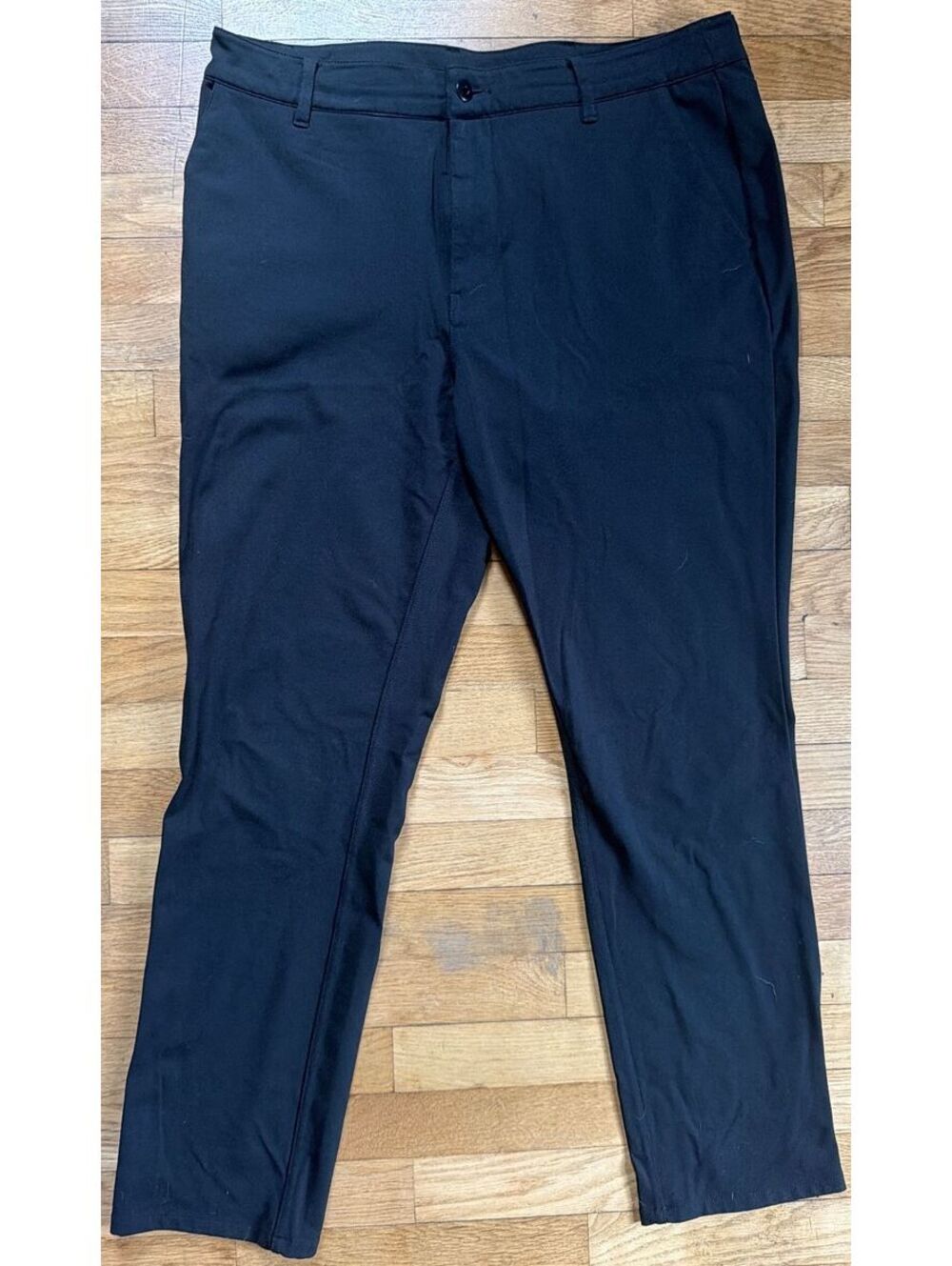 36x30 - Men - True Classic Black Pants
